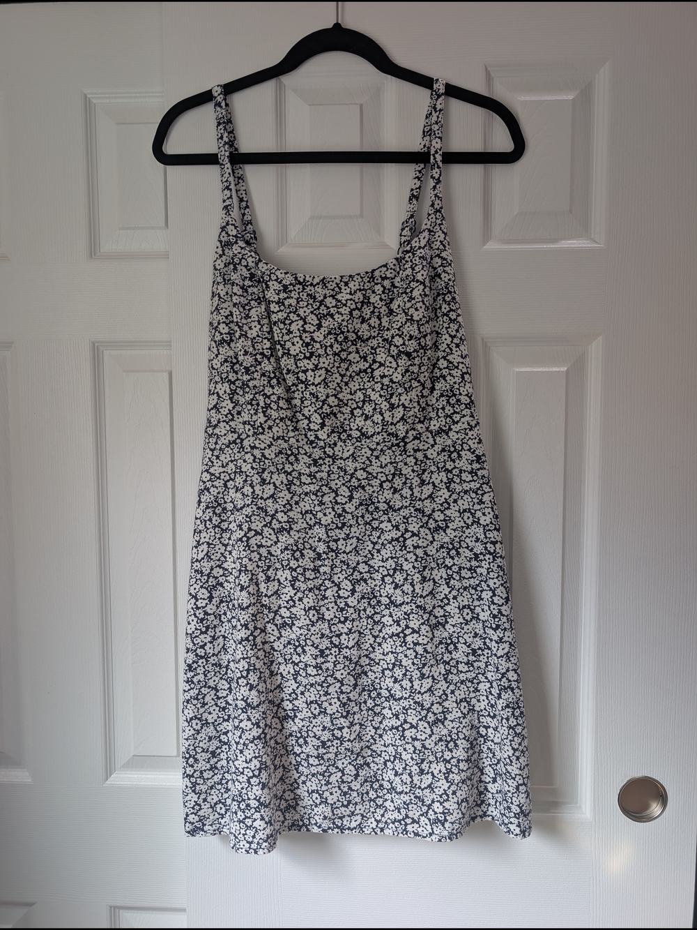 Old Navy Navy and White Floral Mini Dress